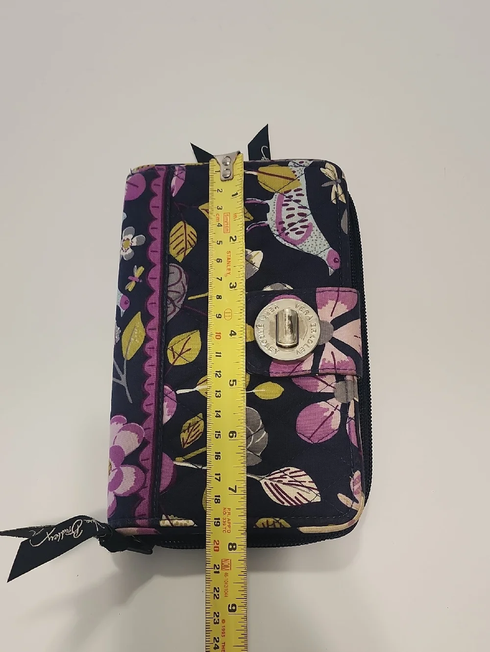 Vera Bradley Floral Quilted Women's Wallet - Picture 3 of 6